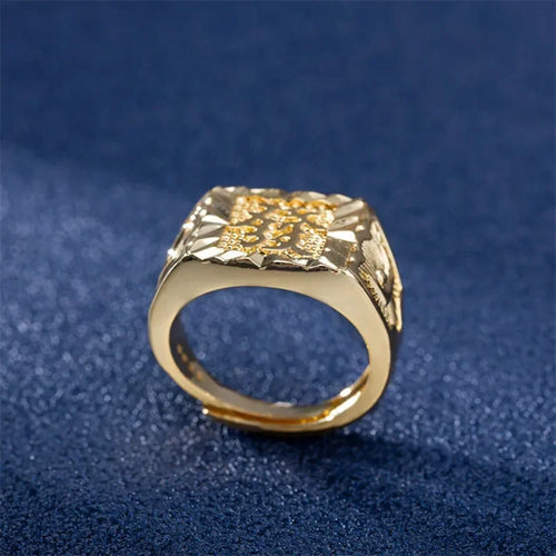 Anillo de Oro 18K Ajustable para Hombre