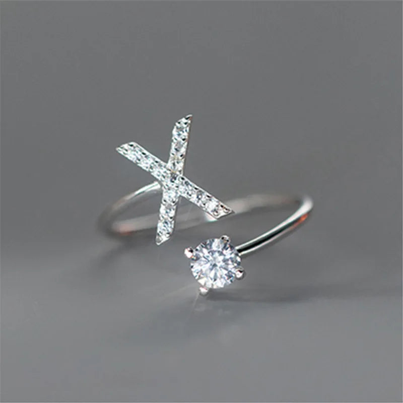 Anillo Ajustable con Inicial