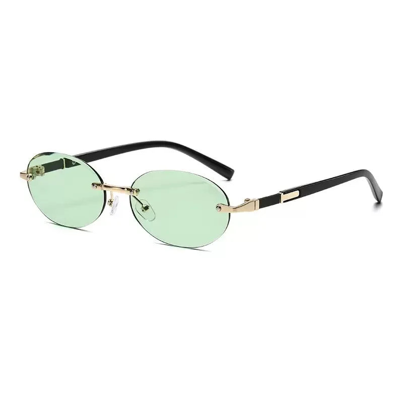Lentes Ovalados sin Montura UV400