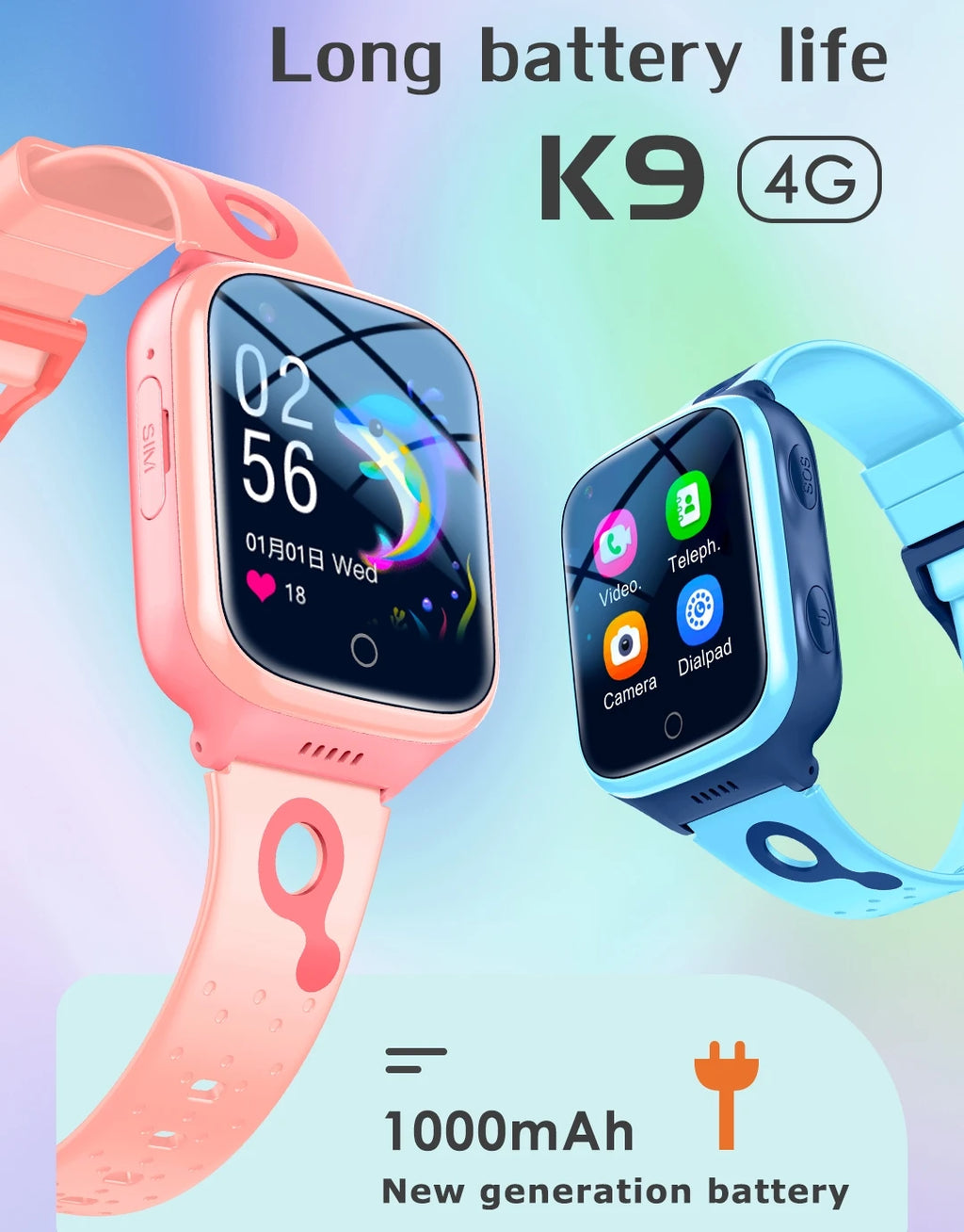 Reloj Inteligente Infantil 4G con GPS y Videollamadas