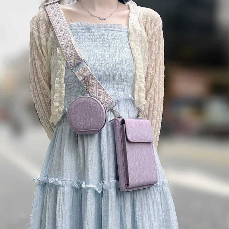 Bolsa Mini para Teléfono de Cuero