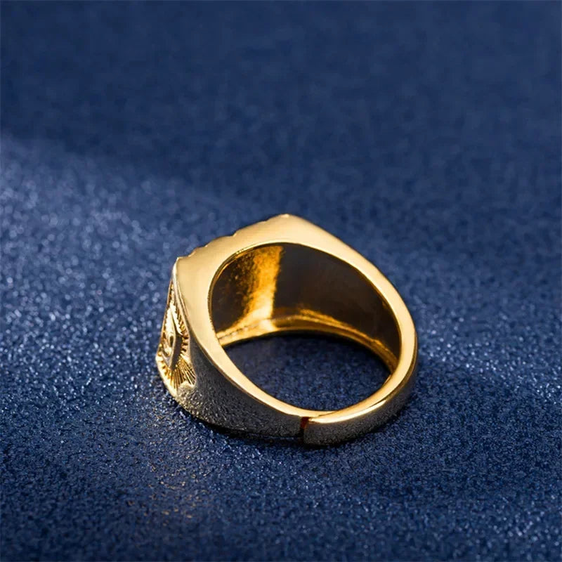 Anillo de Oro 18K Ajustable para Hombre