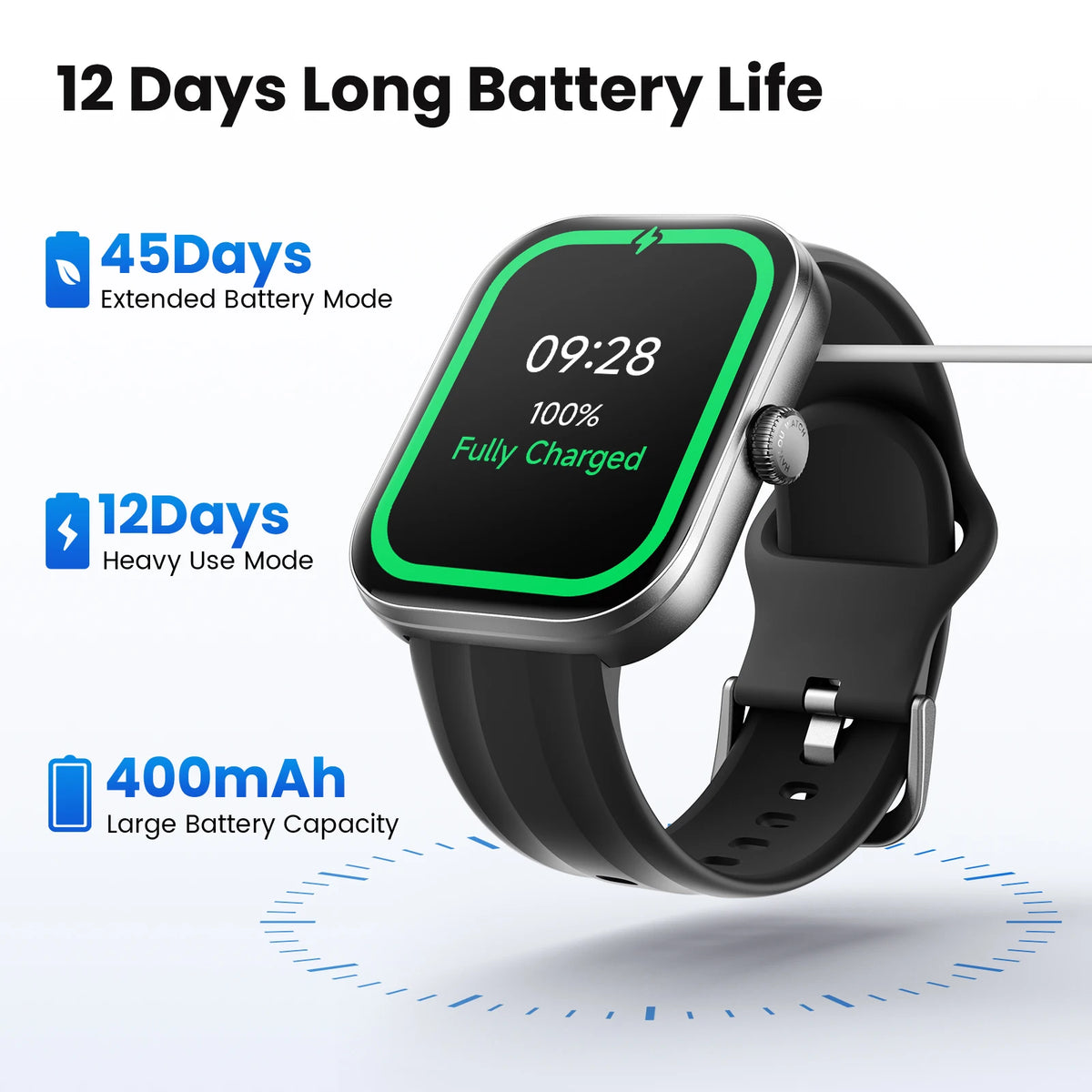 Reloj Inteligente con Linterna y Llamadas HD