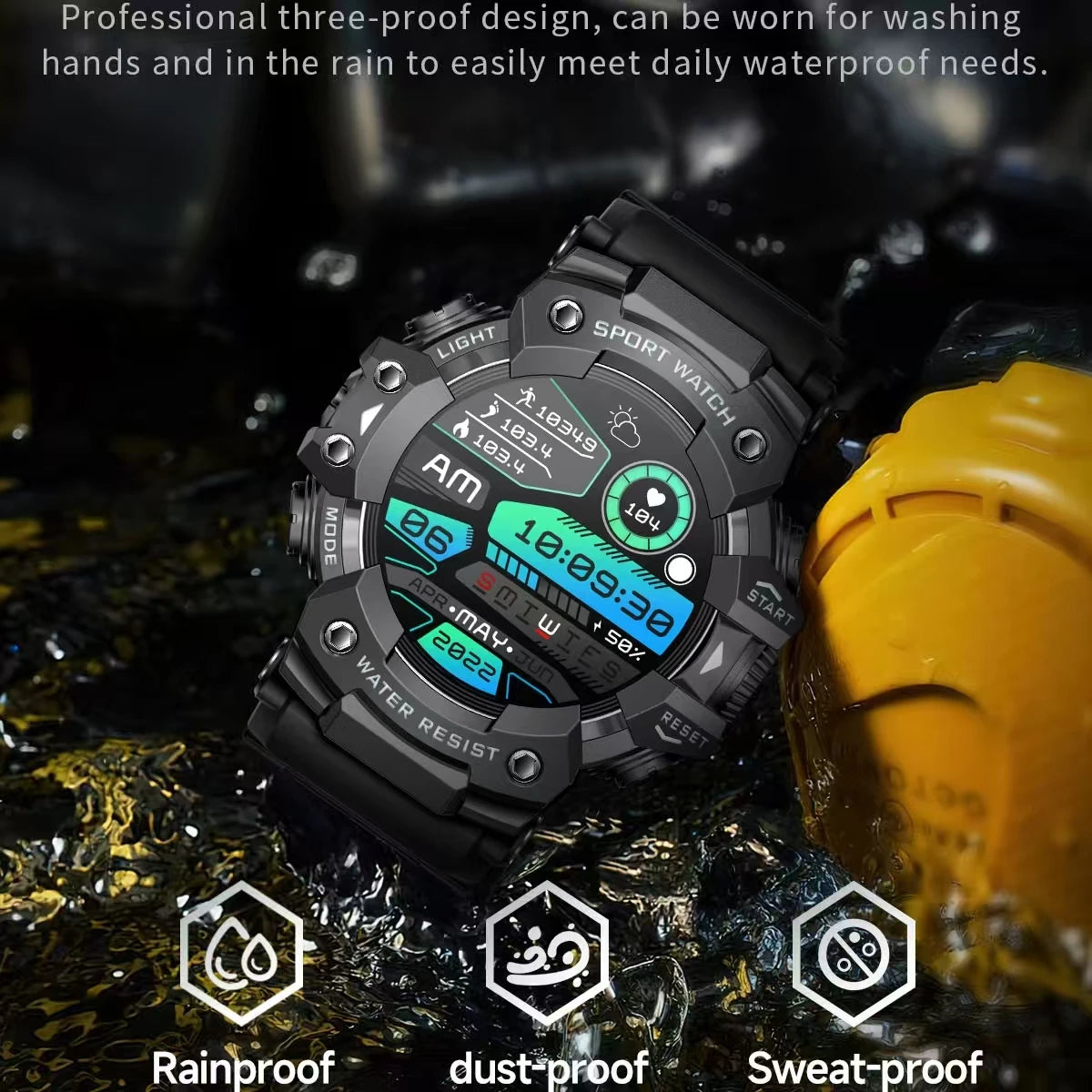 Reloj Inteligente Deportivo IP68