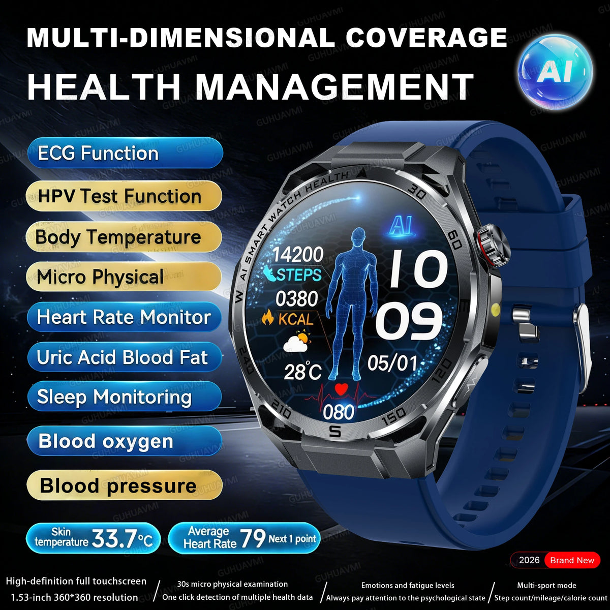 Reloj Inteligente con Monitoreo de Salud por IA