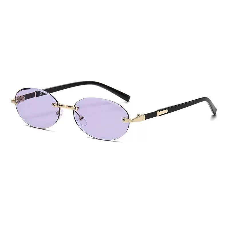 Lentes Ovalados sin Montura UV400