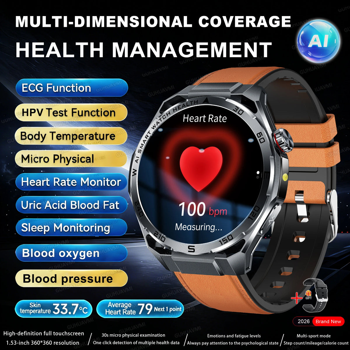 Reloj Inteligente con Monitoreo de Salud por IA