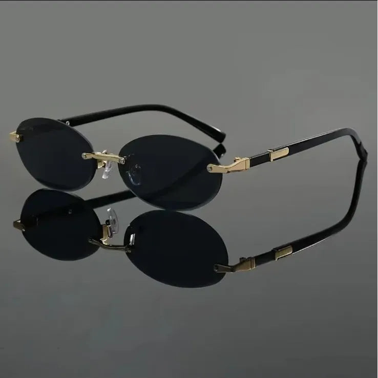 Lentes Ovalados sin Montura UV400