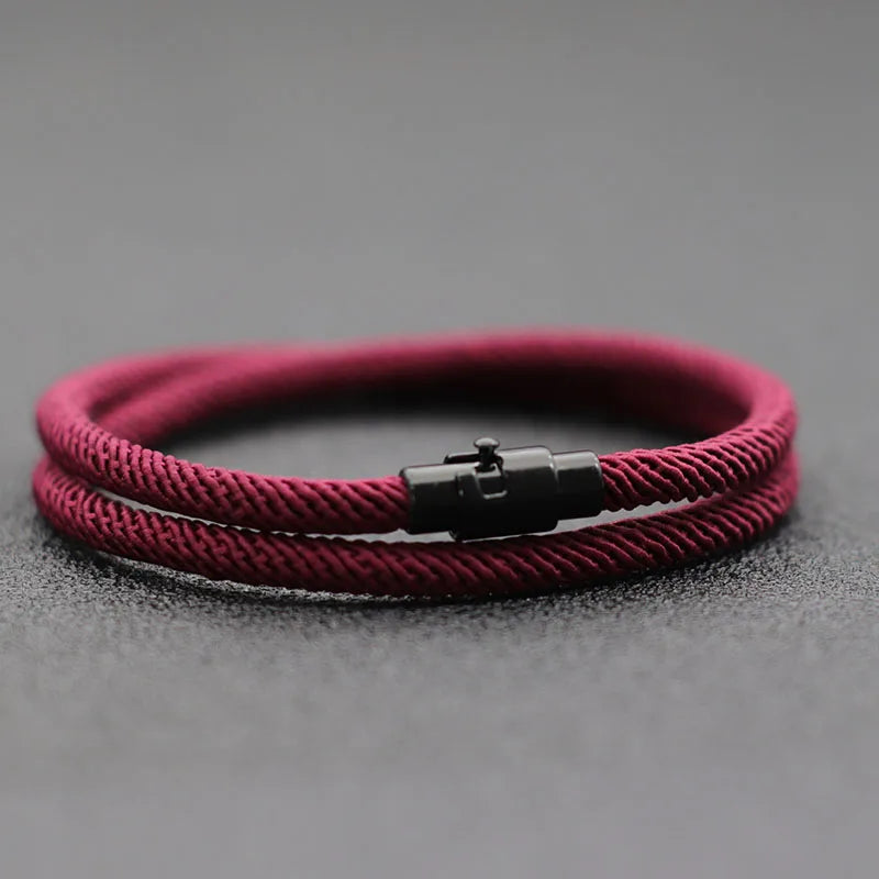 Pulsera Doble Capa Supervivencia Magnética
