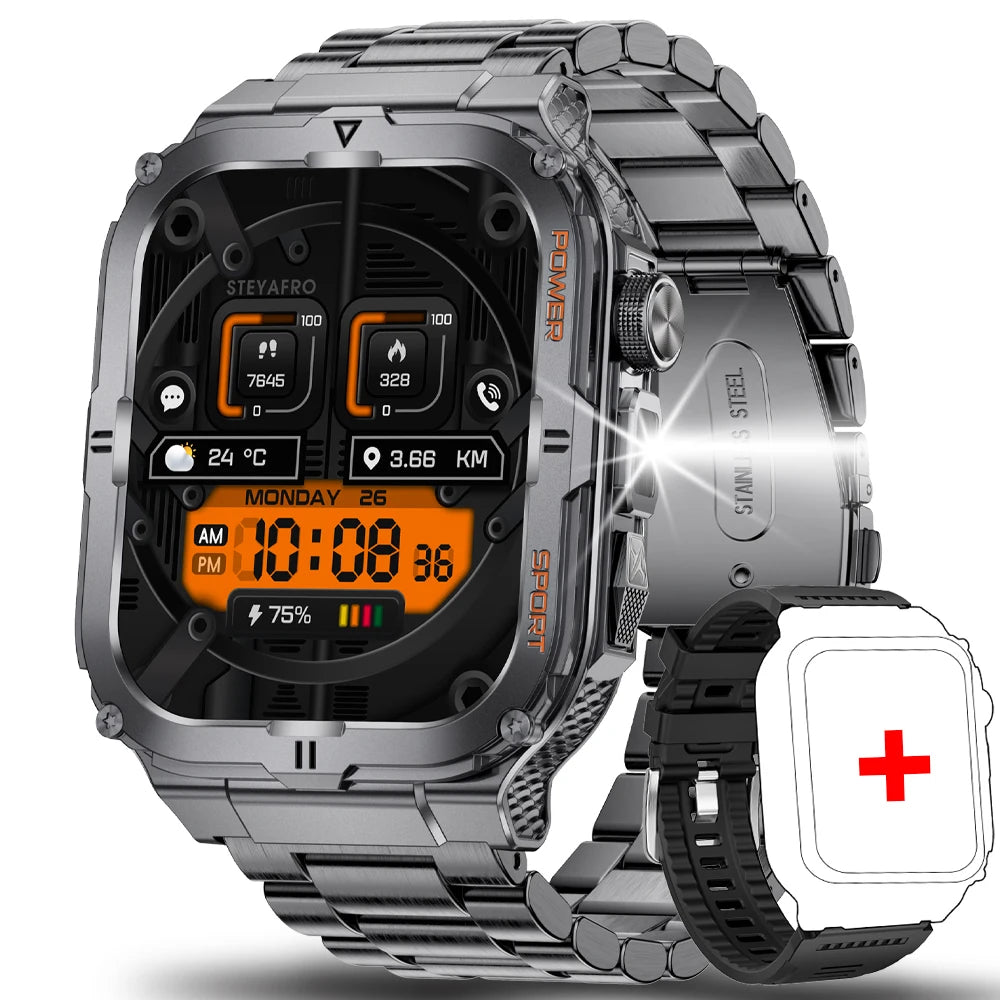 Reloj Inteligente ST2 AMOLED con Llamadas Bluetooth