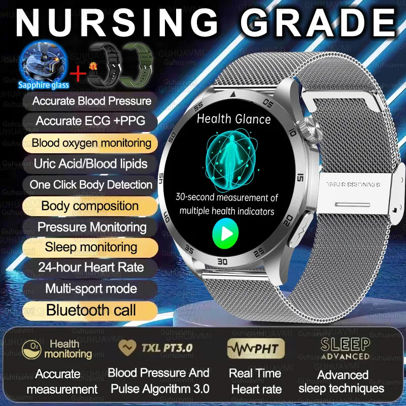 Reloj Inteligente ET485 AMOLED con ECG y Llamadas Bluetooth
