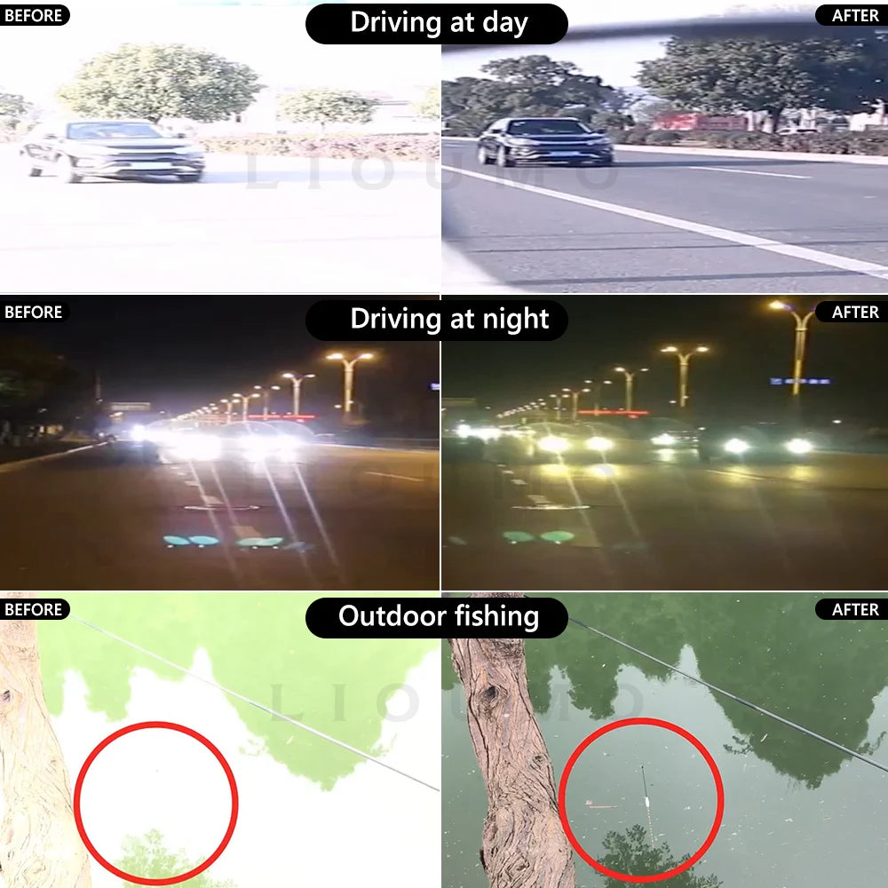 Lentes de Ciclismo para Día y Noche