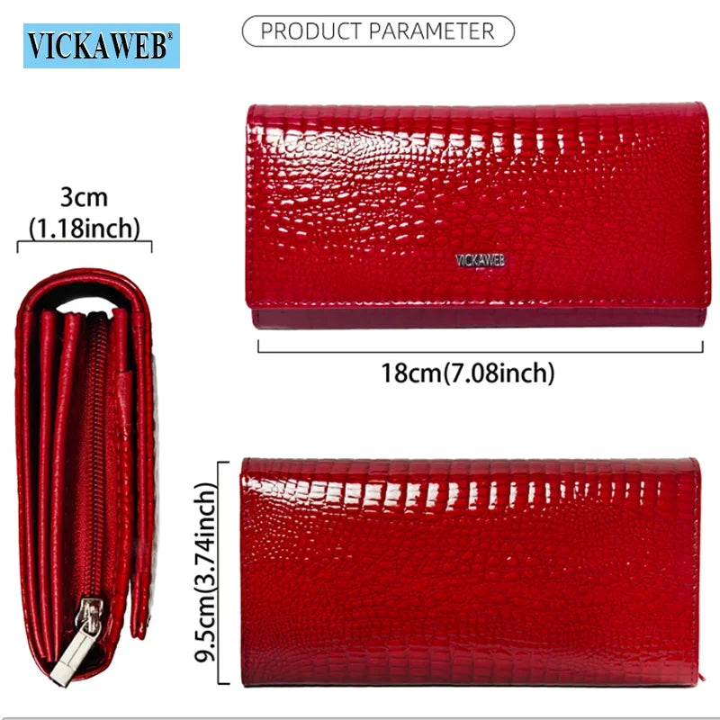Cartera de Charol Elegante para Mujer