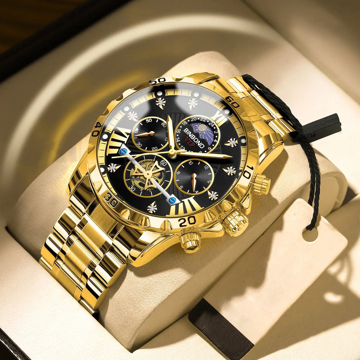 Reloj W177 de Acero Inoxidable para Hombre