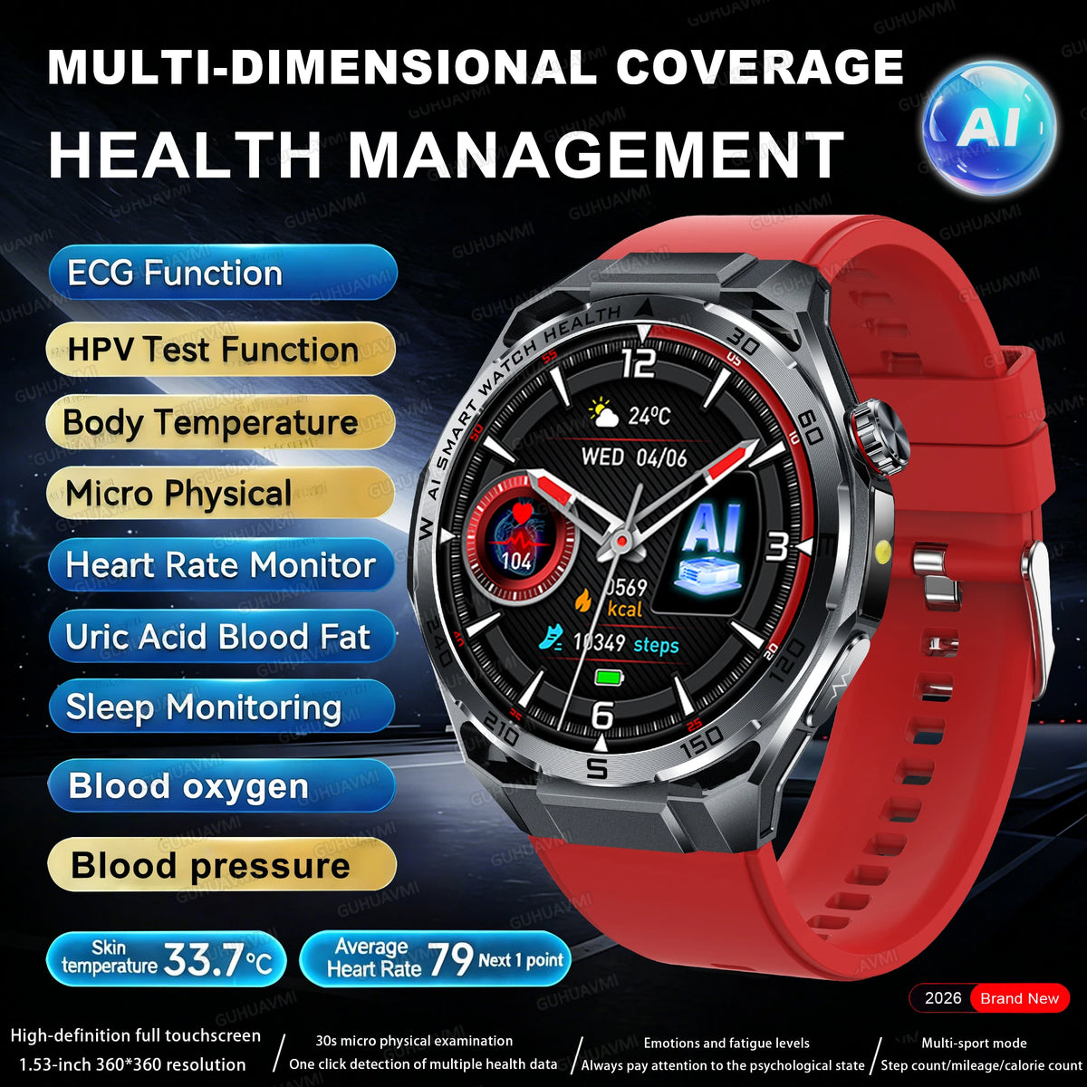 Reloj Inteligente con Monitoreo de Salud por IA