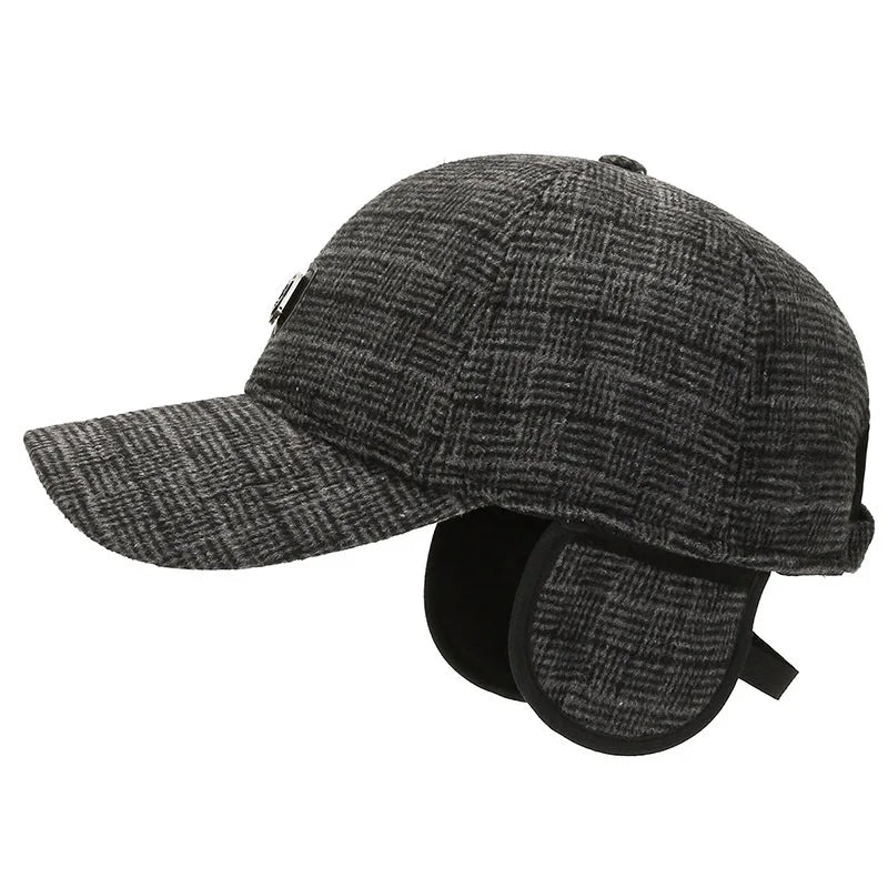 Gorra de Invierno con Orejeras Ajustable