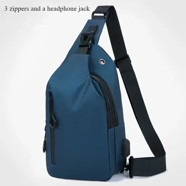 Bolsa de Pecho Antirrobo con Puerto USB
