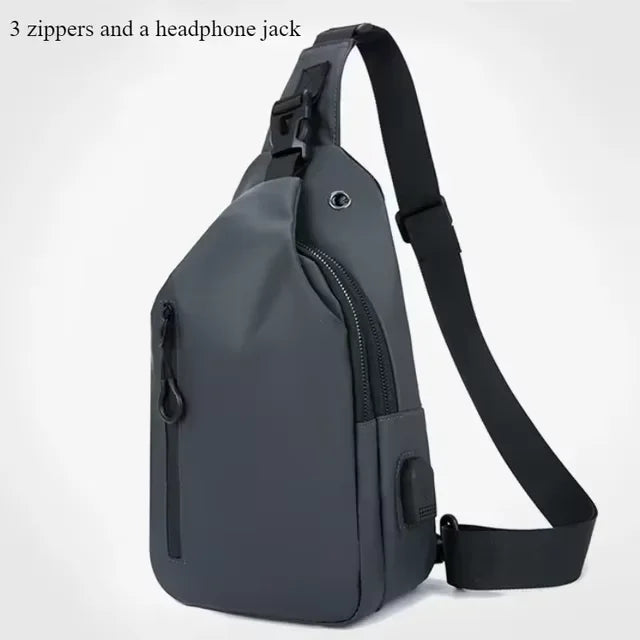 Bolsa de Pecho Antirrobo con Puerto USB