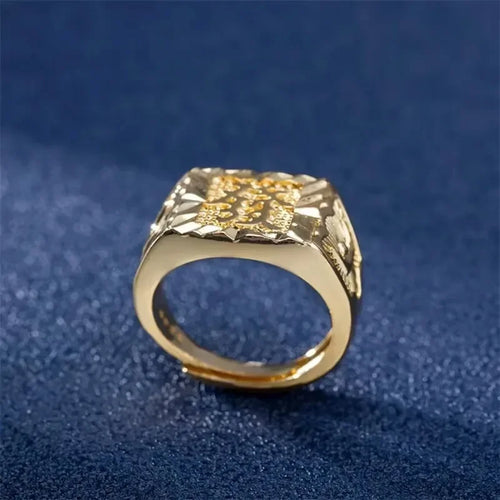 Anillo de Oro 18K Ajustable para Hombre