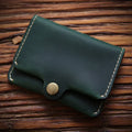 Cartera Minimalista de Cuero Crazy Horse para Hombre