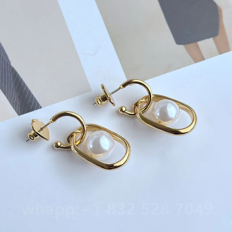 Aretes Tipo Botón con Zirconia para Mujer