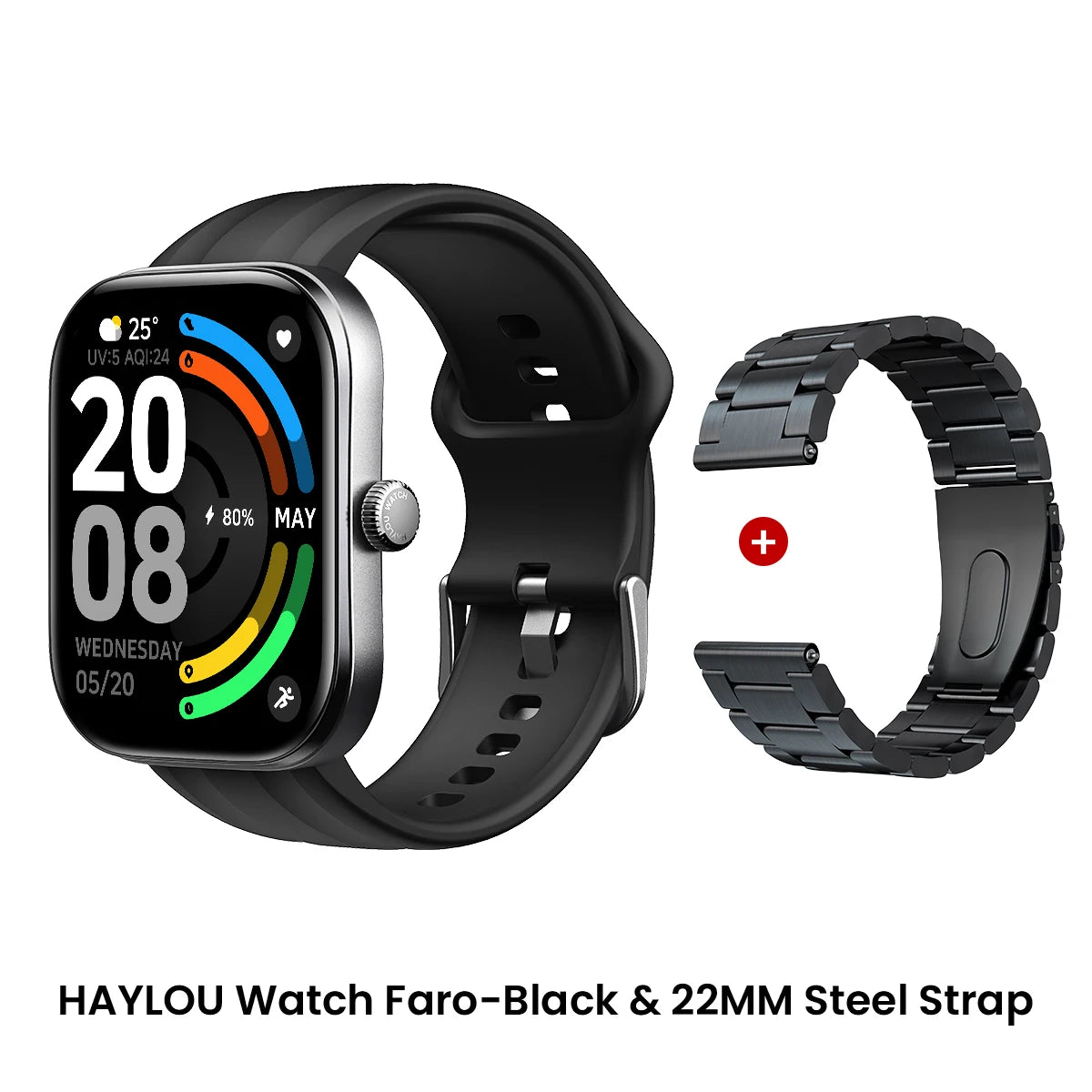 Reloj Inteligente con Linterna y Llamadas HD