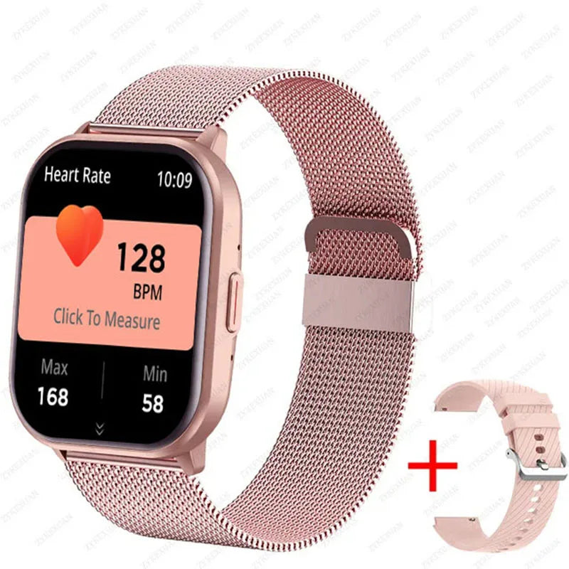 Reloj Inteligente Deportivo con 100+ Modos y Llamadas Bluetooth
