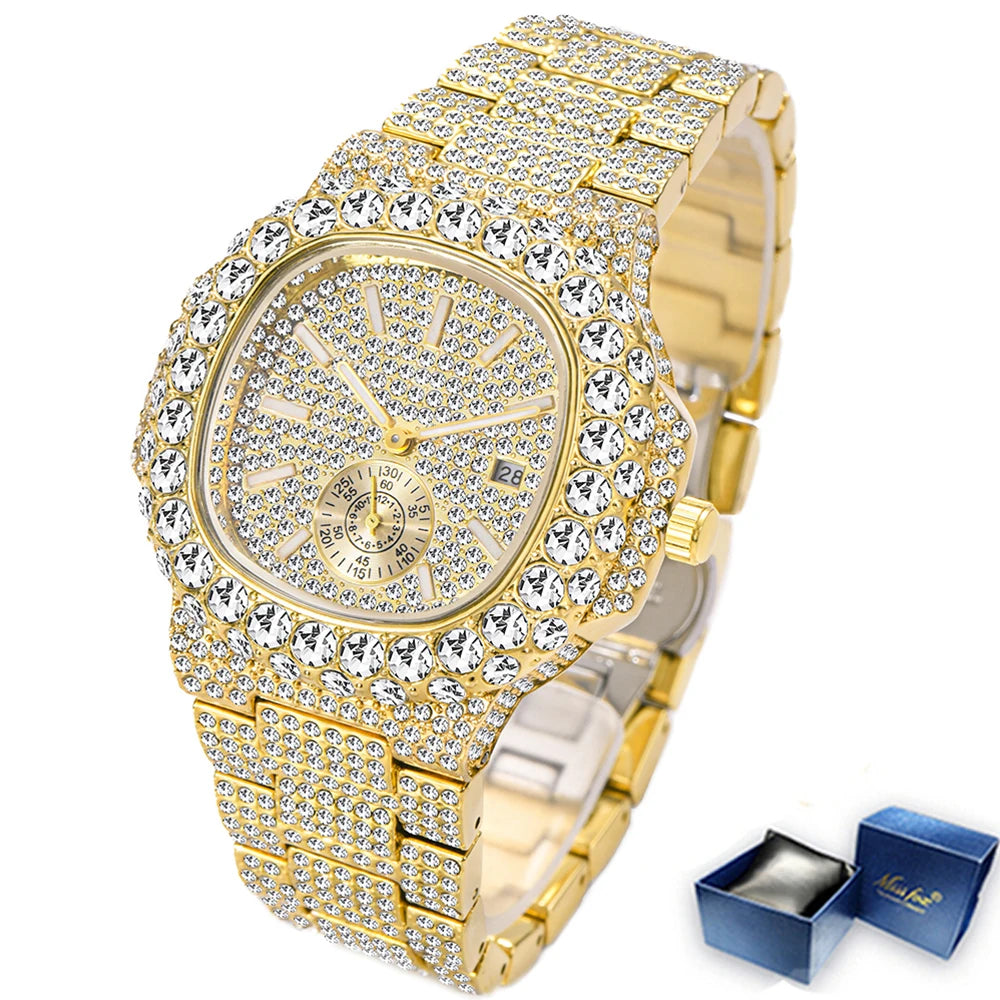 Reloj MISSFOX V337 Estilo Hip Hop