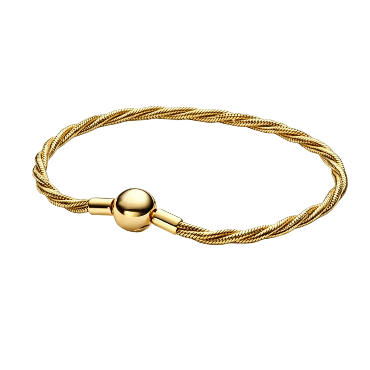 Pulsera de Dijes en Plata 925 con Zirconia
