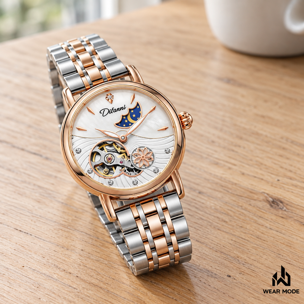 AILANG 6023 Plateado-Rosa-Blanco Wear Mode